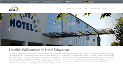 Desktop Screenshot of hotel-schwanau.de
